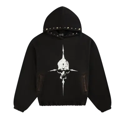 Pre-owned Thug Club Peace Stud Hoodie 'black' | Men's Size 2