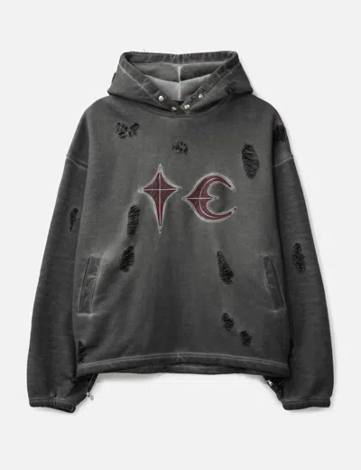 Thug Club Rock Hoodie In Gray