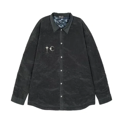 Pre-owned Thug Club Scarred Officer Shirt 'black' | Men's Size 1