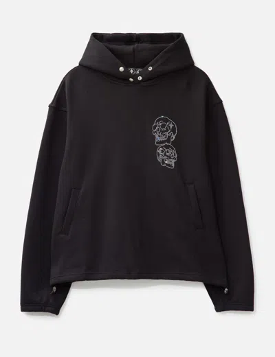 Thug Club Tc Angels Crystal Embellished Hoodie In Black