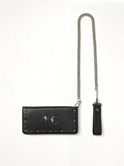 Thug Club Tc Long Wallet In Black