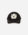 Thug Club Tc Skull Cotton Cap In Black