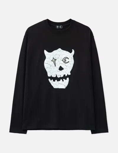 Thug Club Tc Skull Long-sleeve In Black