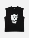 Thug Club Tc Skull Sleeveless In Black
