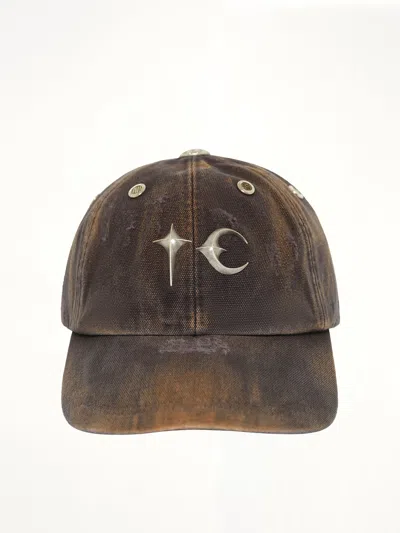 Thug Club Tc Two Tone Washed-finish Cap In Brown