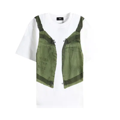Pre-owned Thug Club Tc Work Vest T-shirt 'white' | Men's Size 4