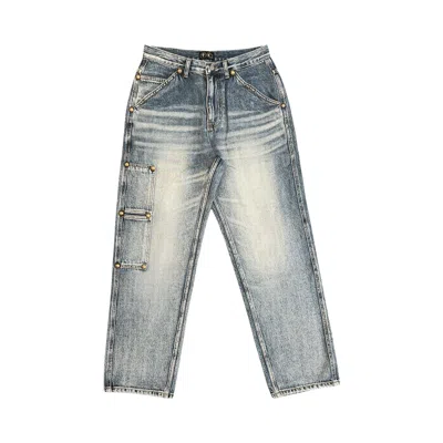 Pre-owned Thug Club Thug Pants Denim Ver. 'blue' | Men's Size 2