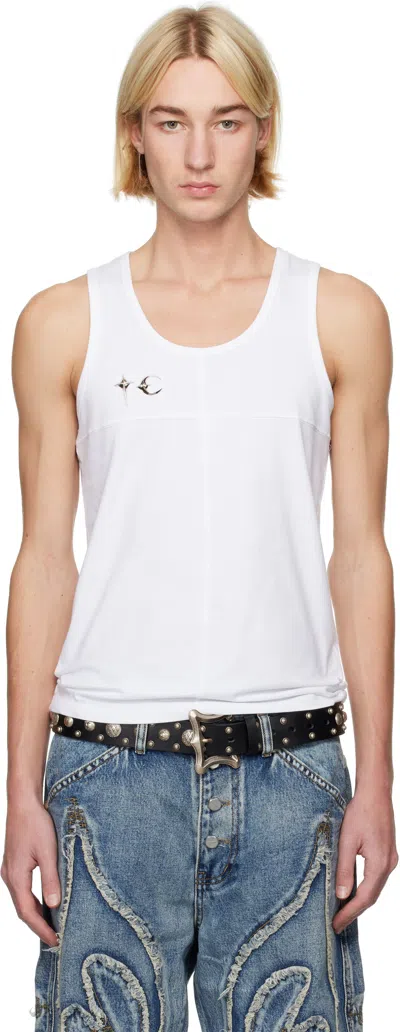 Thug Club Tc Tank Top In White