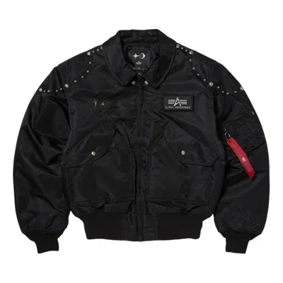 Thug Club X Alpha Industries Cwu 45/p Flight Jacket (rivet Version) In Multi