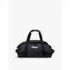 Thule Black Chasm Branded-print Recycled-polyester Duffel Bag In Black