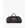 Thule Black Chasm Branded-print Recycled-polyester Duffel Bag In Black
