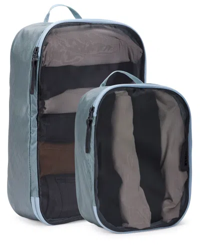 Thule Compression Packing Cube Set, 2-pack In Pond Gray