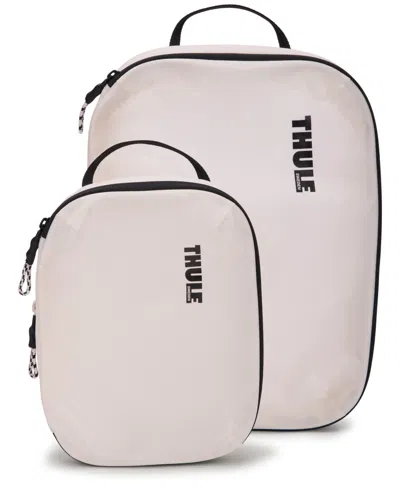 Thule Compression Packing Cube Set, 2-pack In White