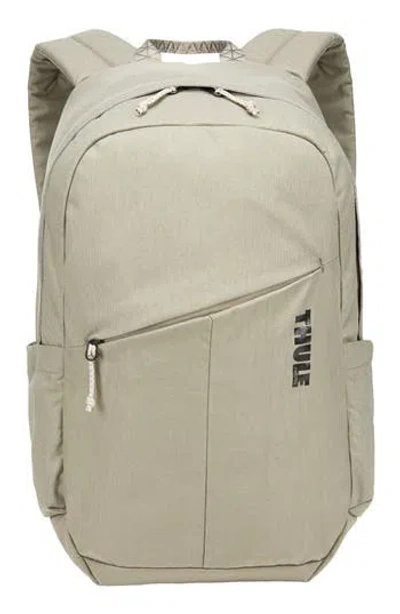 Thule Notus 20-liter Recycled Polyester Backpack In Vetiver Gray