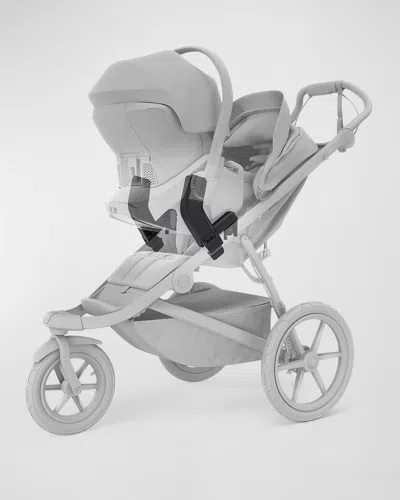 Thule Urban Glide 3 & 4-wheel Single Car Seat Adapter Maxi Cosi, Nuna, Cybex In Black