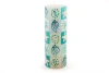 Thumbprint Artifacts Arniston Beach Painted Candle In Multi