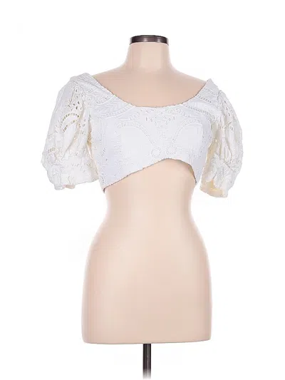 Pre-owned Thurley Short Sleeve T-shirt In White