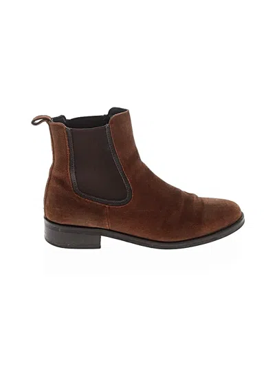Pre-owned Thursday Boot Company Boots In Brown