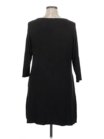 Pre-owned Thyme And Honey Casual Dress In Black