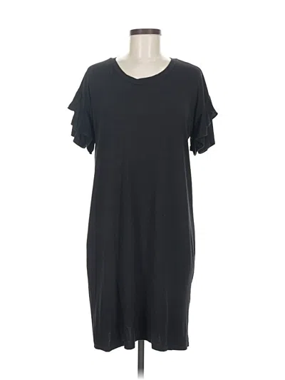 Pre-owned Thyme And Honey Casual Dress In Black