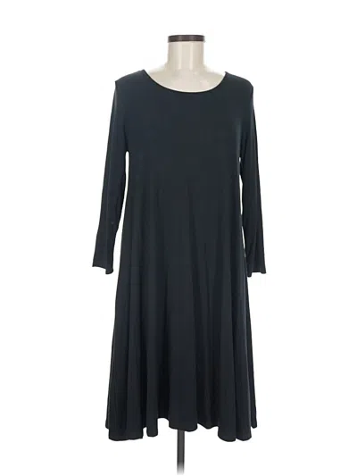 Pre-owned Thyme And Honey Casual Dress In Black