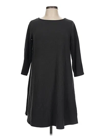 Pre-owned Thyme And Honey Casual Dress In Gray