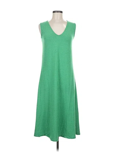 Pre-owned Thyme And Honey Casual Dress In Green