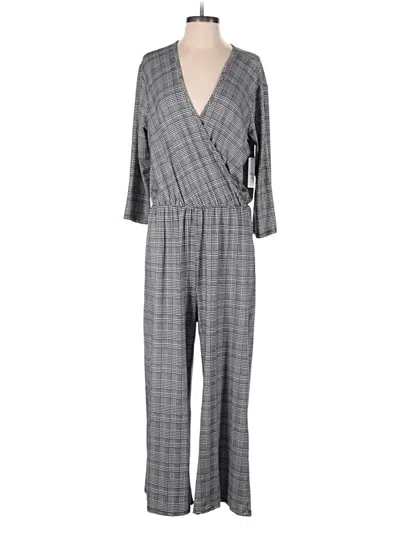 Pre-owned Thyme And Honey Jumpsuit In Gray