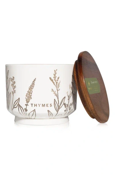 Thymes Citronella Grove Candle, 10 oz In White