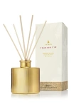 Thymes Frasier Fir Petite Gold Reed Diffuser In Gold