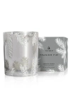 Thymes Frasier Fir Statement Poured Candle In Silver