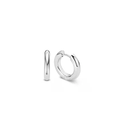 Ti Sento Women's Medium Hoops In Silver