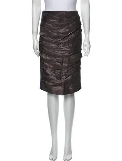 Pre-owned Tia Cibani Knee-length Skirt In Multi