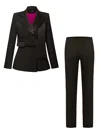 Tia Dorraine Très Chic Pant Suit - Black In Black