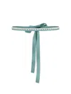 Tia Dorraine Women's Crystal-embellished Belt - Green In Green