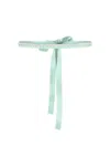Tia Dorraine Women's Crystal-embellished Belt - Mint Green