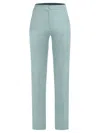 Tia Dorraine Women's Fantasy Straight-leg Slim Trousers - Light Blue In Blue