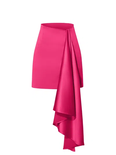 Tia Dorraine Women's Feeling Lucky Mini Skirt - Hot Pink
