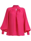 Tia Dorraine Women's Get Down To Business Oversized Blouse Pink In Pink