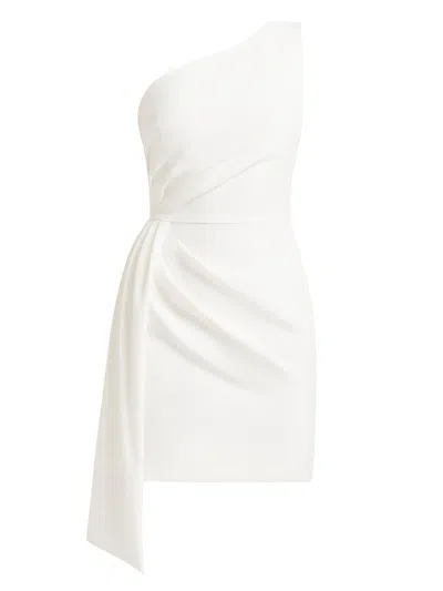 Tia Dorraine Women's Iconic Glamour Short Dress - Pearl White