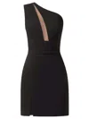 Tia Dorraine Women's Love Weapon Mini Dress Black In Black