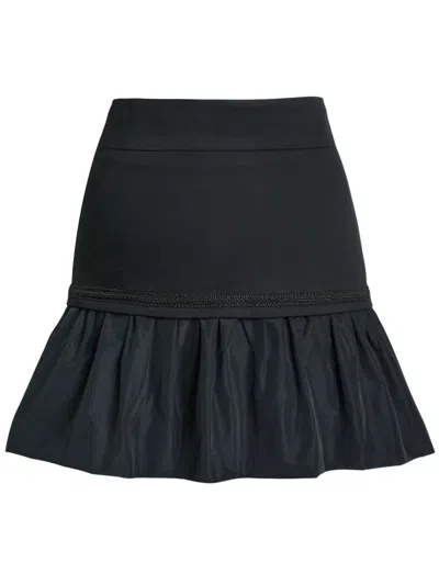 Tia Dorraine Women's Modern Power Black Mini Skirt
