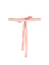 Tia Dorraine Women's Pink / Purple Crystal-embellished Belt - Coral