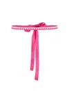 Tia Dorraine Women's Pink / Purple Crystal-embellished Belt - Hot Pink In Pink/purple