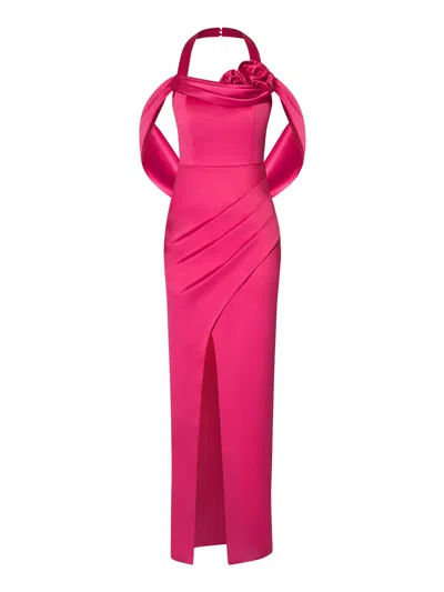 Tia Dorraine Women's Pink / Purple Rose Garden Maxi Dress – Hot Pink In Pink/purple