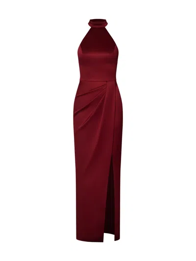 Tia Dorraine Women's Red Fall In Love Maxi Dress, Burgundy