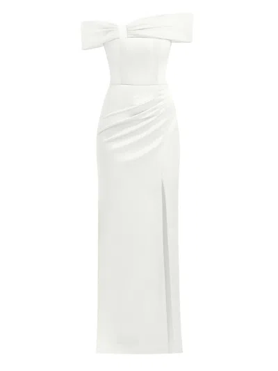 Tia Dorraine Women's Signature Of The Sun Maxi Dress - Pearl White