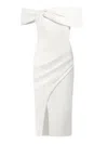 Tia Dorraine Women's Signature Of The Sun Midi Dress - Pearl White In White