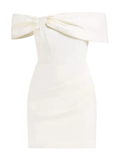 Tia Dorraine Women's Signature Of The Sun Mini Dress - Pearl White