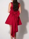 Tia Dorraine Women's Statement Large Bow Belt - Fierce Red In Red